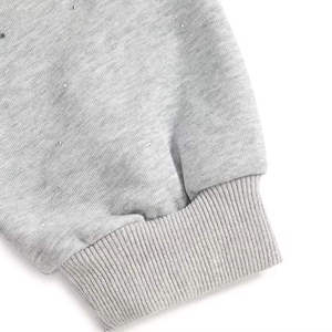 Sudadera con Capucha Personalizada con Pedrería, de Lujo, de Algodón Grueso, con Cristales, Unisex, Estilo Y2K, Sudadera Brillante - Product Image 5