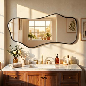 Sheesham Wood wooden wall mirrors and mirror <b>frames</b> OEM Custom Wholesale | Aqdus Saleem India - Product Image 4