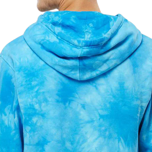 Sweat à capuche unisexe mi-lourd tie-dye en coton, style mode, pour hommes et femmes, vêtements décontractés, fournisseur en gros - Product Image 4