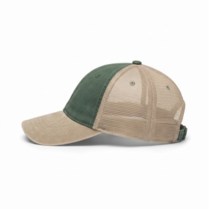 หมวกแก๊ปฮอว์คอายสีเขียว ตาข่ายด้านหน้า ปรับขนาดได้ ใส่ได้ทั้งชายและหญิง สไตล์ลำลอง สำหรับฤดูใบไม้ผลิและฤดูร้อน - Product Image 6