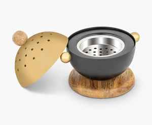 Brûleur d'encens Bakhoor en métal de qualité supérieure, brûleur d'encens Bakhoor écologique, porte-encens en métal, brûleur d'encens tendance pour la maison - Product Image 6