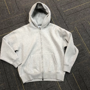 Sweat-shirts longs et épais surdimensionnés pour femmes avec fermeture éclair, impression personnalisée, fabriqués au Pakistan - Product Image 4