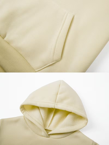 Sweat-shirt à capuche doublé bleu pour bébé, décontracté, 100 % coton molletonné, vêtements pour enfants, collection printemps-automne, écologique - Product Image 6