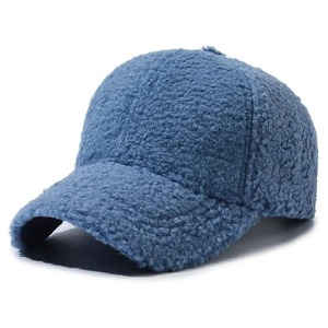 Big Head Solid Colour Baseball Cap Women And Men Autumn Winter Hats Keep Warm Cap Plush Baseball Caps Outdoor - Product Image 3