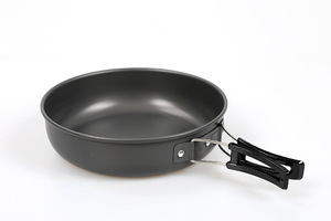 Outdoor Picnic Cooking <b>Cookware</b> Set Single Frying Pan Extra Large Frying Pan Size 220 * 45mm Frying Pan - Product Image 5
