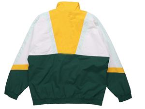 Veste coupe-vent en nylon froissé légère et décontractée sur mesure pour homme, col montant, fermeture éclair, été, imperméable avec capuche - Product Image 3