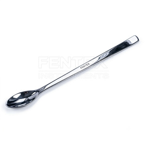 Cuchara Química de Acero Inoxidable 18/8 con Acabado Espejo Pulido para Transferencia de Reactivos de Laboratorio - Product Image 1