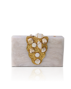 Elegante Figura Geométrica Pintada a Mano con Resina Epoxi Transparente y Ecológica, Moda de Lujo para Mujer, Navidad - Product Image 1