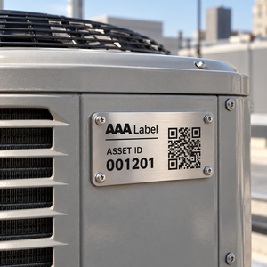 Etiquetas de Código QR de Metal, Acero Inoxidable, Grabadas con Láser, Etiquetas de Identificación de Activos para Equipos Industriales OEM - Product Image 4