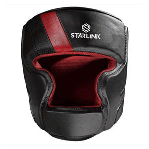 หมวกป้องกันศีรษะคุณภาพดีราคาถูก ผลิตในปากีสถาน ขายส่ง หมวกป้องกันใบหน้าและศีรษะสำหรับ MMA มวย - Product Image 2