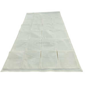 Hecho a mano 24 bolsillos Ecológico Durable Tela de algodón Colgante de pared Calendario de Adviento Reutilizable Navidad Cuenta regresiva Decoraciones - Product Image 2