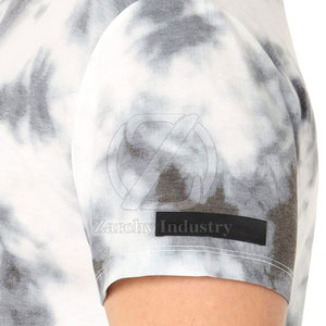 T-shirt pour homme de style personnalisé, polyester/coton, respirant et à séchage rapide, impression personnalisée, manches courtes, haute qualité, respectueux de l'environnement - Product Image 5