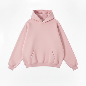 Sweat-shirt unisexe en molleton à épaules tombantes, coupe décontractée, en coton uni, avec poche kangourou, pour homme - Product Image 3