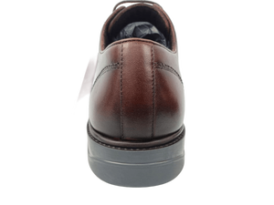 Zapatos Oxford de Vestir para Hombre, Color Marrón, Piel de Oveja, con Cordones, Punta en Pico, para Oficina y Carrera Profesional, Color Sólido, Suela TRP, para Todas las Temporadas - Product Image 4