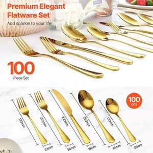 Set di 100 Pezzi per Cucina e Casa con Coltelli Essenziali Inclusi - Product Image 4