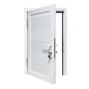 Puerta Abatible Moderna Hoffen de UPVC, Insonorizada, Impermeable y Resistente al Viento, 81x205, Aislamiento Térmico, para Exterior, Oficina, Entrada Principal, Hotel, Hospital - Product Image 1