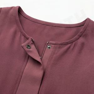 Abayas brodées sur mesure OEM, robes respirantes de haute qualité pour femmes musulmanes, vêtements modestes, vente en gros, fournisseur d'usine - Product Image 3