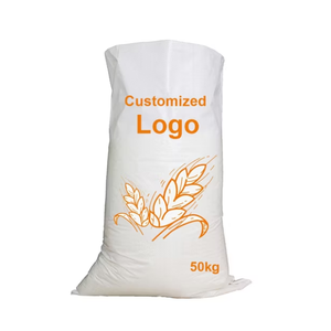 Bolsa Tejida de PP, Saco de Polipropileno para Arroz, Azúcar, Harina, Fertilizantes, Cemento, Alimentos, Embalaje Impermeable con Impresión Serigrafiada, Fabricante - Product Image 2