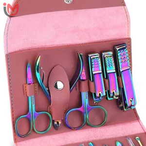 High Quality Wholesale Nail Clipper Set with All Manicure <b>Tools</b> Stainless Steel Chiropody Instruments and <b>Pedicure</b> Kits OEM - Product Image 2