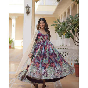ชุดตัดเย็บพร้อมชุดผ้า Dupatta-125จาก Sanaya' - Product Image 1
