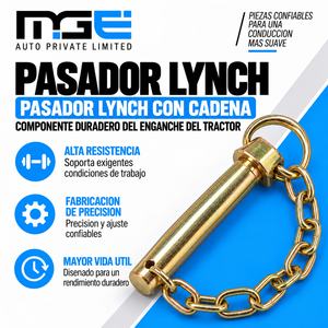 PASADOR LYNCH AVEC CHAÎNE POUR ATTACHEMENT DE TRACTEUR - Product Image 1
