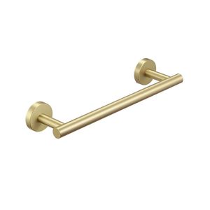 Set di accessori da bagno in oro nichel spazzolato in 4 pezzi Set di portasciugamani da parete in acciaio inossidabile Set di portasciugamani da bagno - Product Image 1