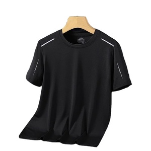 เสื้อยืดระบายอากาศได้ดีคอกลมสำหรับผู้ชายเสื้อยืดผ้าฝ้าย100% ออกแบบโลโก้ได้ตามต้องการ - Product Image 1