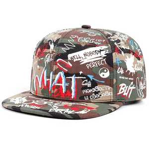 Gorra Snapback con Estampado de Camuflaje Estilo Urbano, Unisex, Casual, con Impresión por Transferencia de Calor, para las Cuatro Estaciones - Product Image 1