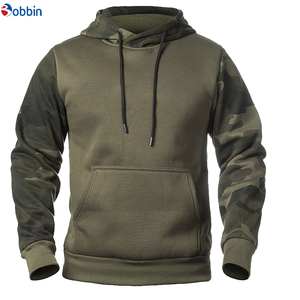 Sudadera con Capucha de Camuflaje Personalizada para Hombre, Sudadera Informal con Logotipo Personalizado, Sudadera con Capucha de Camuflaje Gruesa de Poliéster/Algodón, Estilo Vintage - Product Image 3