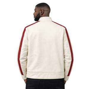 Veste de course à rayures Kappa Alpha Psi Kream, vêtements de fraternité grecque avec un design audacieux, confort premium et style athlétique - Product Image 2