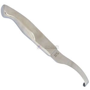 Couteau à sabots LIPUMA pour soins équins, acier inoxydable, manche creux, lame ultra-affûtée à une extrémité, professionnel pour farriers et sabots de chevaux - Product Image 4