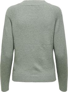 Suéter de Punto con Cuello Redondo para Mujer, Color Sólido, Manga Larga, Estilo Minimalista, para Otoño, 100% Algodón, Anti-Pilling - Product Image 2