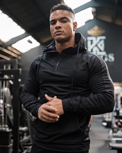 Survêtement personnalisé à quart de zip pour hommes vêtements d'entraînement de fitness vêtements de sport survêtement survêtement ensemble de costumes de sport - Product Image 6