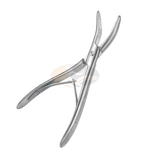 เครื่องมือผ่าตัดกระดูกและข้อ Wolff ขนาด 18 ซม. 7 นิ้ว ทำจากเหล็กกล้าไร้สนิม สำหรับตัดเฝือก ขนาด 26.5 ซม. 10 ชิ้น - Product Image 1