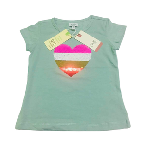 Hauts courts de course à pied de yoga athlétique décontracté pour filles T-shirts d'entraînement à manches courtes avec logo personnalisé en jersey de coton Pima du Bangladesh - Product Image 1