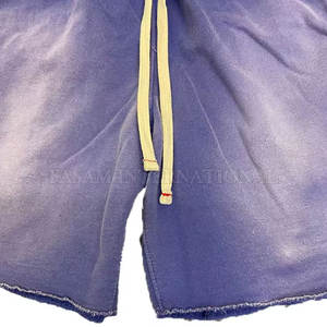 Shorts pour hommes personnalisés effet délavé, légers et respirants – Nouveauté promotionnelle - Product Image 4