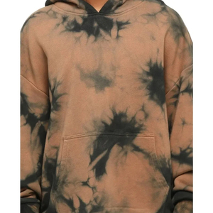 Sudadera con Capucha 100% Algodón con Lavado Ácido para Hombre, Estilo Urbano, Oversize, con Capucha, Estilo Invernal - Product Image 3