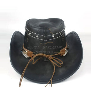 Gorro de Invierno de Cuero de Alta Calidad, Más Vendido, para Uso en Exteriores, Cálido, Ajustable, Unisex, Personalizable, Accesorios - Product Image 4