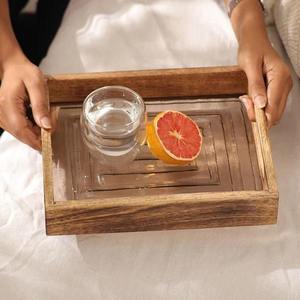 Best Selling Wooden Serving <b>Tray</b> For Daily Use Food Beverage <b>Tea</b> Coffee And Snack Serving <b>Tray</b> For Home Available For Sale - Product Image 3