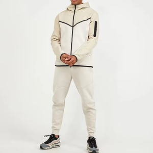 Chándal Deportivo Informal con Capucha y Logotipo Personalizado, 100% Algodón Ecológico, Absorbente de Humedad, para Gimnasio - Product Image 6