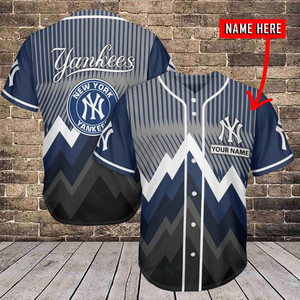 Camiseta de Béisbol Personalizada con Diseño de Bandera, 100% Algodón, Azul Marino, Uniforme Deportivo de Manga Corta para Adultos, Ropa de Equipo - Product Image 4