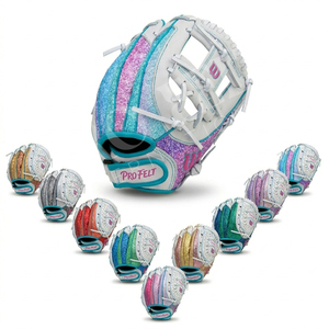 Gant de baseball pour jeunes en cuir souple, pour l'entraînement et la pratique, respirant, durable, imperméable, pour les sports de plein air - Product Image 1