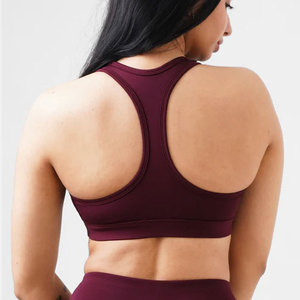 Fashion Wear Summer New Design Women's 1 Piece Gym Training Workout Set Slim Fit Stretchable Custom Plain Wire-Free Sports <b>Cup</b> - Product Image 5