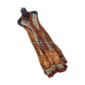 Vestido de Noche Elegante Estilo Bohemio Hippie para Mujer, Vestido Largo de Seda Vintage, Colección Exclusiva para Eventos Especiales - Product Image 2