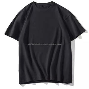 Camisetas Personalizadas Extra Grandes de Algodón Transpirable de 220 g/m² para Hombre, Cuello Redondo, Estilo Urbano, Tejido Jersey - Product Image 2