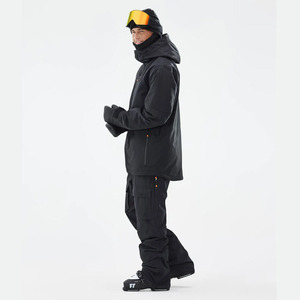 Traje de Esquí Personalizado Mon/tec 2025, Unisex, Ligero, con Calefacción, Negro, para Invierno, Cierre de Cremallera, Impermeable 10,000 mm, Chaqueta para Esquí al Aire Libre - Product Image 3
