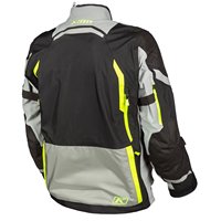 Veste Badlands Pro pour homme, imperméable, à blocs de couleur, pour moto, manches longues, imprimé numérique, gris, noir, jaune fluo, toutes saisons