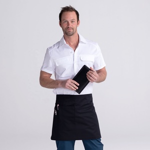 Customized logo Cotton Waist <b>Apron</b> Adjustable Chef <b>Aprons</b> for the Restaurant <b>Leather</b> <b>Aprons</b> 2021 New Design - Product Image 2