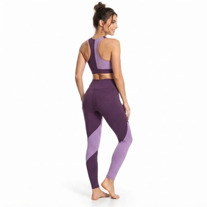 Conjunto de Yoga para Mujer de Alto Rendimiento, Transpirable, de Secado Rápido, Diseñado con Material Elástico en Cuatro Direcciones, Cómodo - Product Image 2