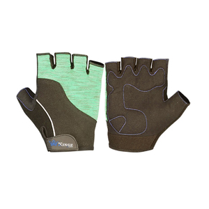 Guantes de Ciclismo de Medio Dedo, Antideslizantes, de Cuero Sintético y Malla Transpirable, Ligeros y Elásticos, para Bicicleta de Montaña y Carretera - Product Image 4